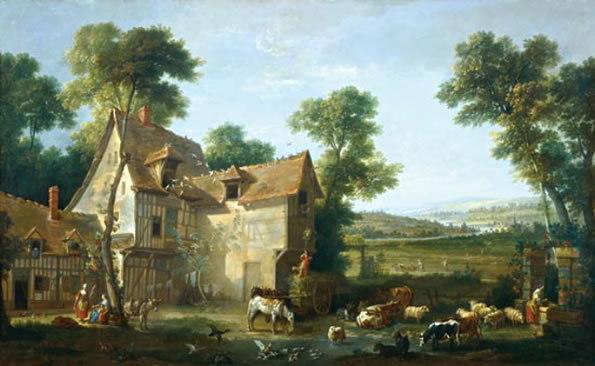 Buernhoff, Jean Baptiste Oudry, 1696-1755