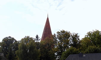 Kirchtorm in Lichtenhagen