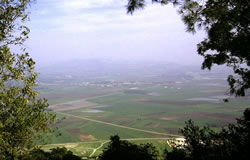 De Evene Jesreel. Klick op to'n Vergröttern!