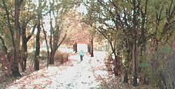 So is dat richtig: good inmummeln un denn wannern d&ouml;r de Alleen in'n Harvst